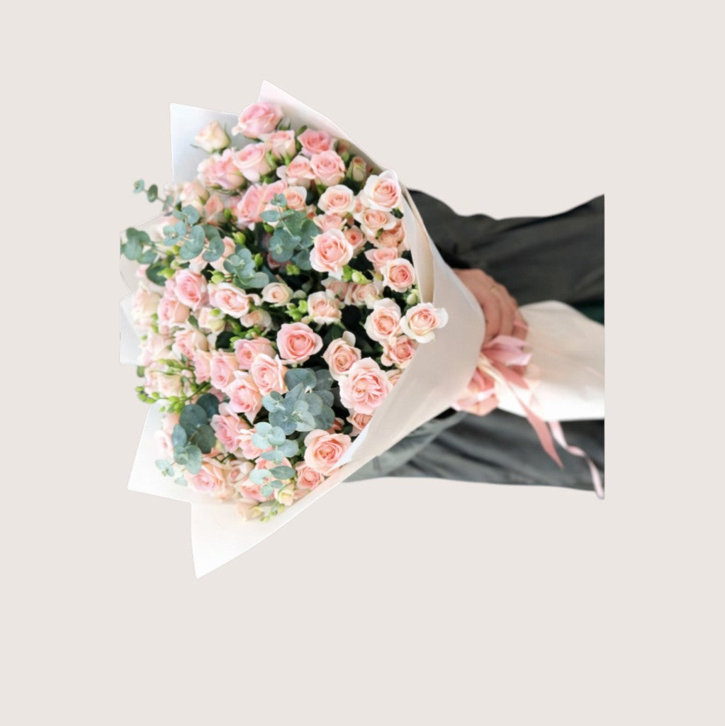 Baby Rose Pink Bouquet 5