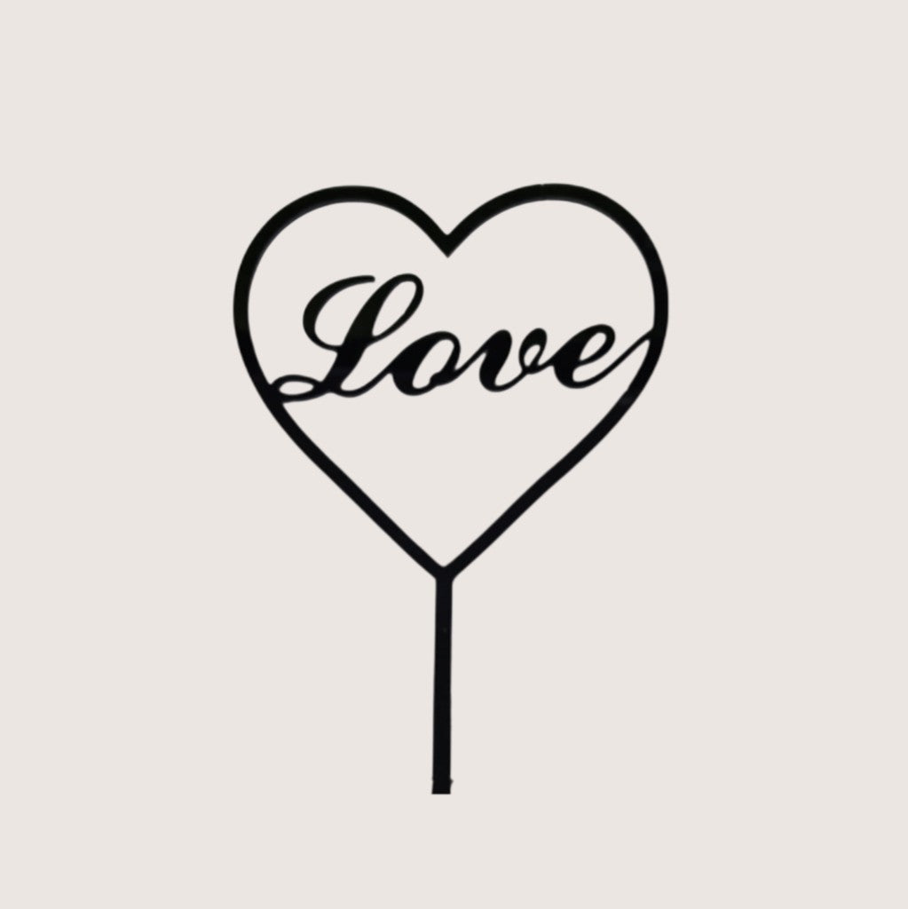 Love Acrylic Sign