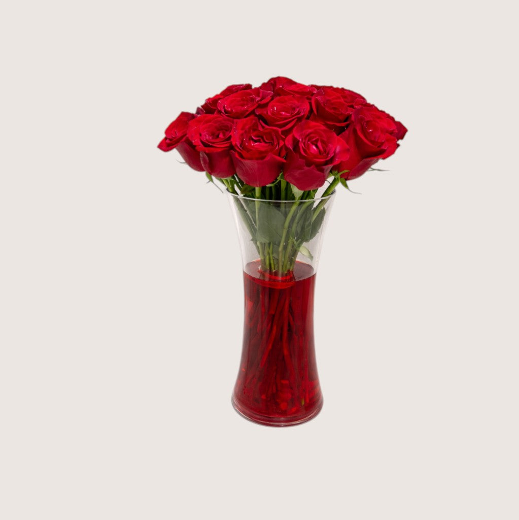 Love Red Vase -66