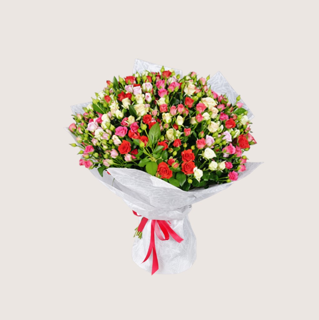Mix Baby Rose Bouquet - 9