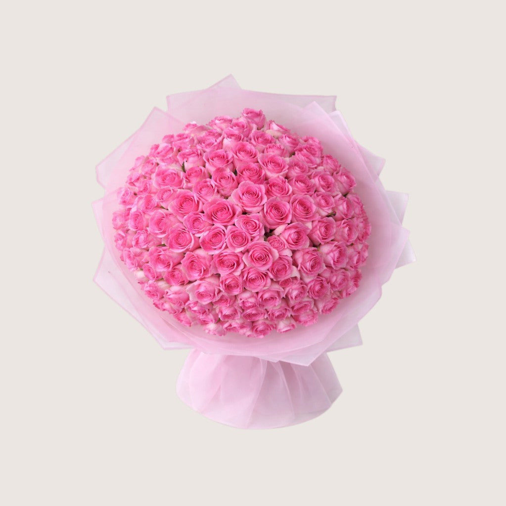 Pink Rose Bouquet - 4