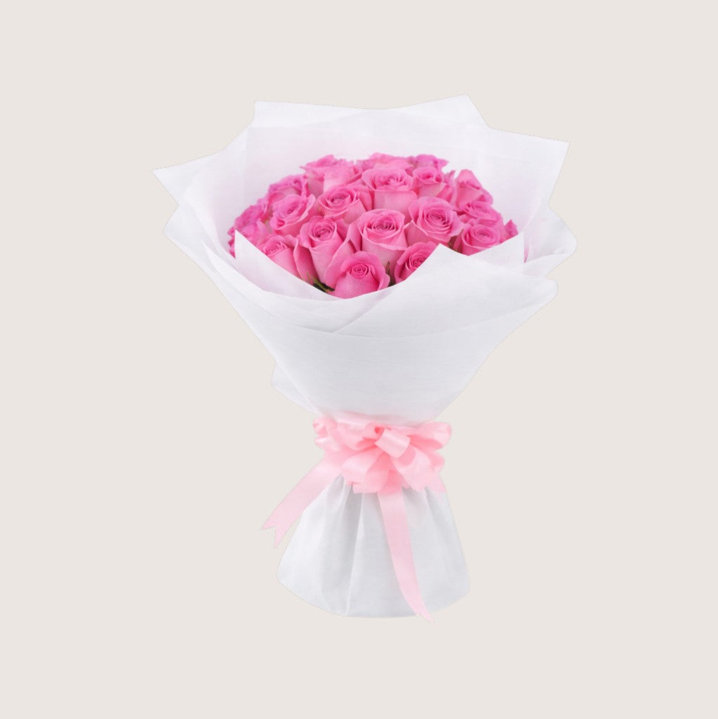 Pink Roses Bouquet 050