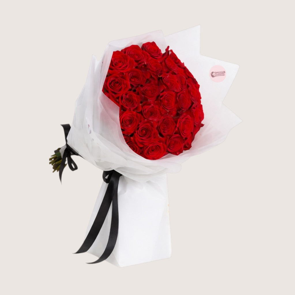 Red Bouquet 30 Roses H2