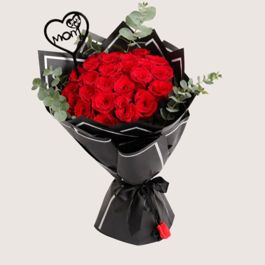 Red Rose Bouquet H
