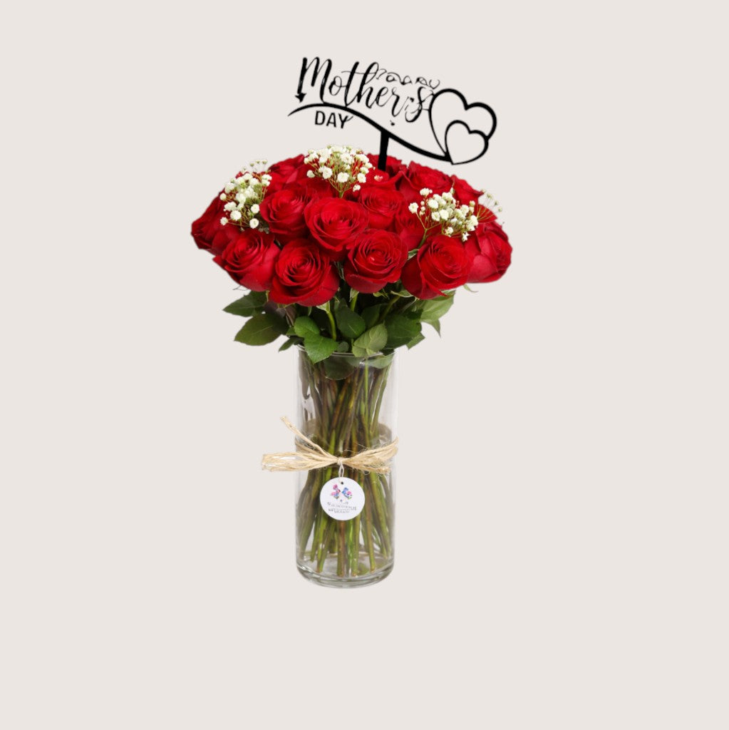 Roses Vase Mom
