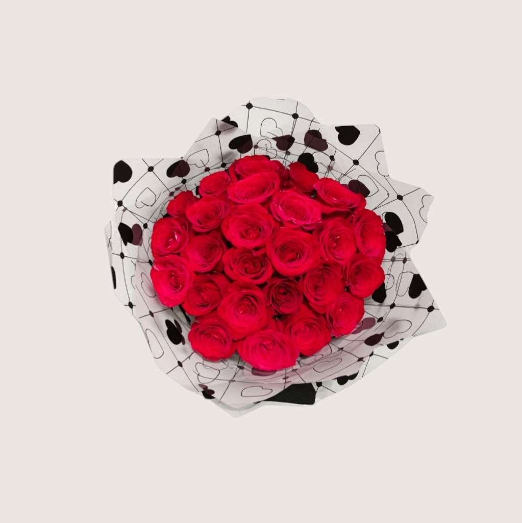 Valentine Red Bouquet -113