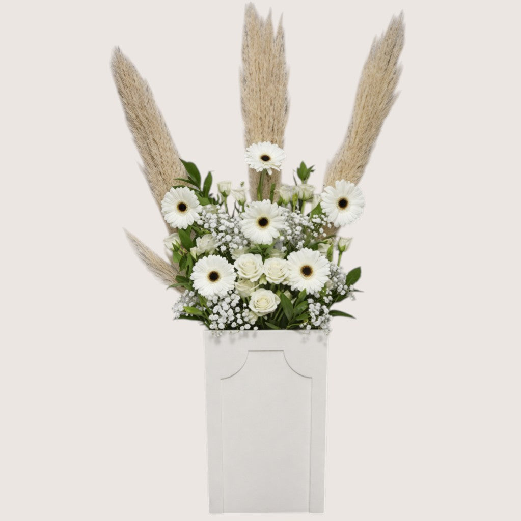 White Wooden Box -12