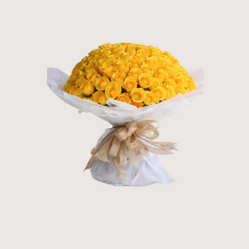 Yellow 50 Pc Bouquet
