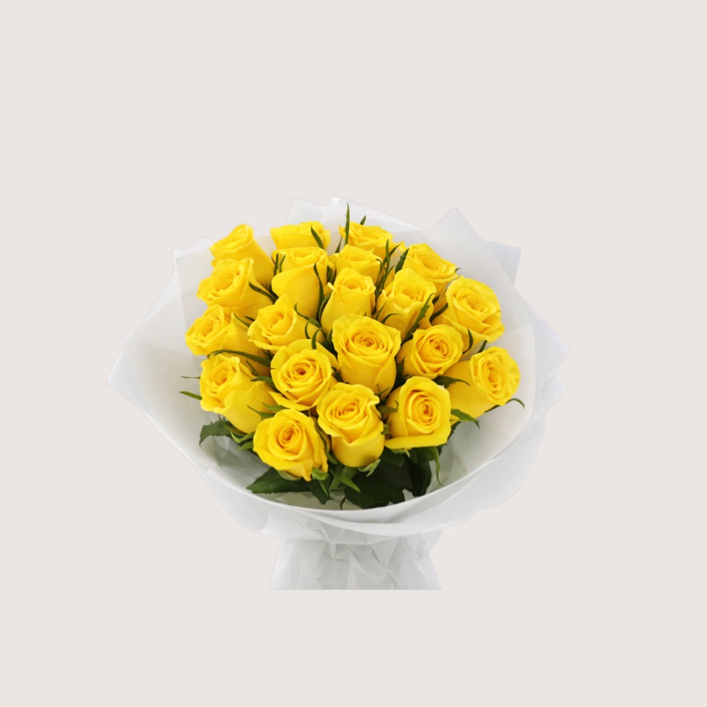 Yellow Rose Bouquet - 6